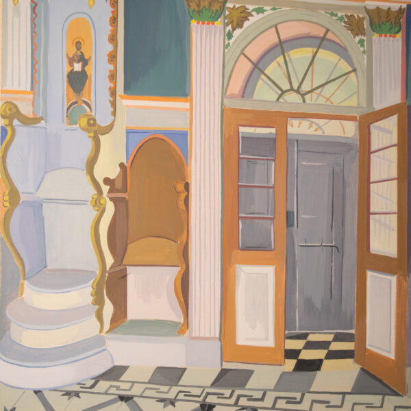 Εσωτερικό εκκλησίας (Άσσος)